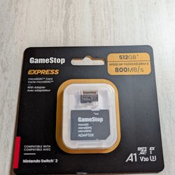 512gb Micro SD Express Card Switch 2 Sdxc BRAND NEW