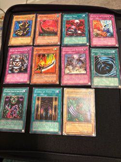 Yu-Gi-Oh Trading Cards Lot of 11