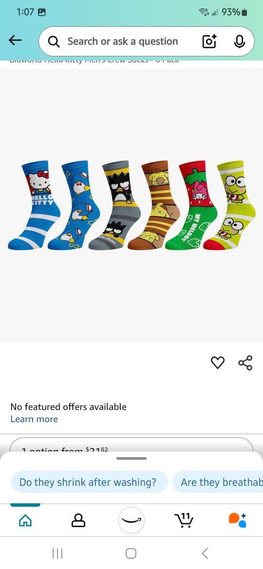 Hello Kitty Socks