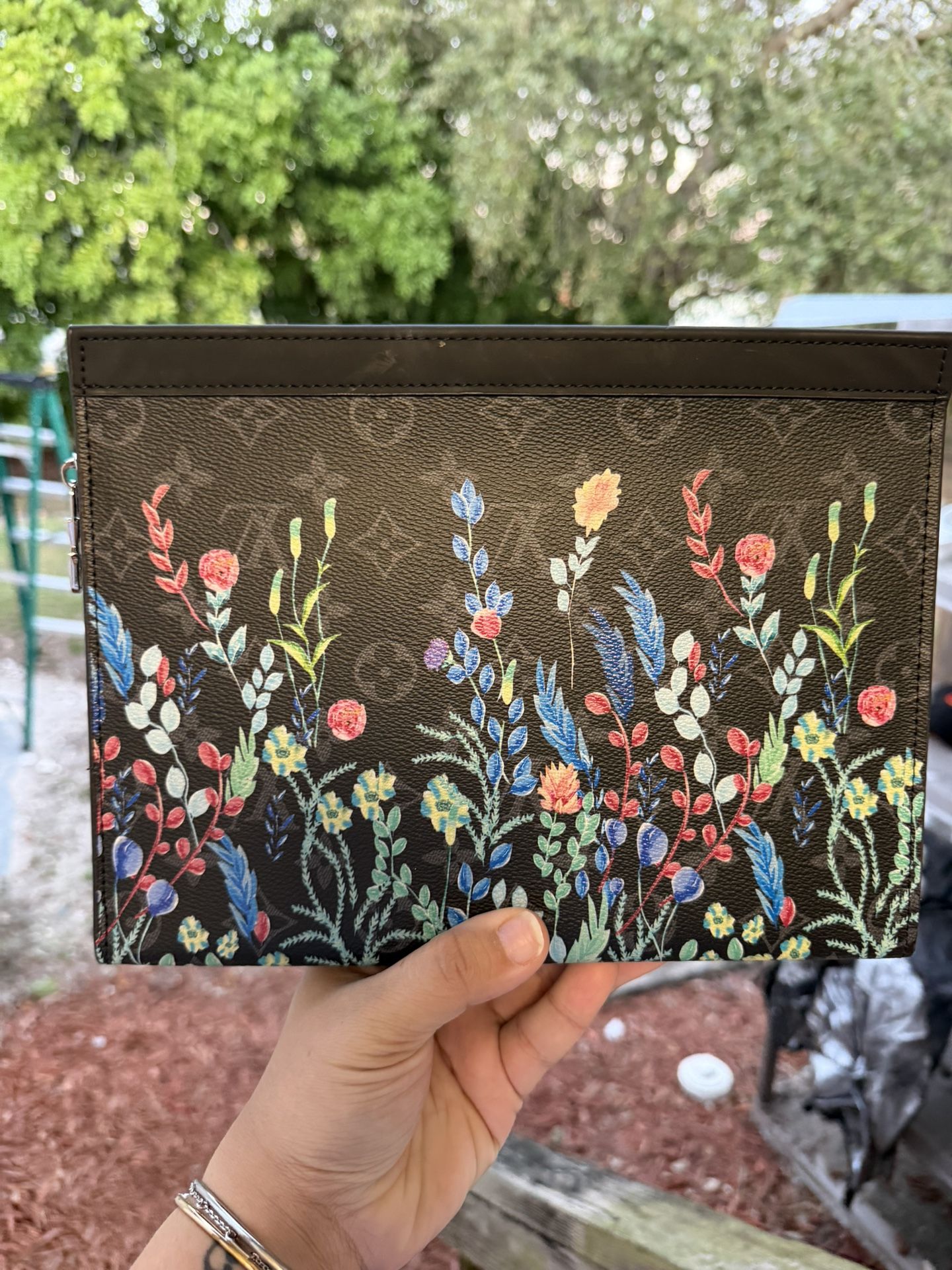 Leather Clutch Wallet