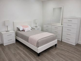 Brand New TWIN Bedroom Set - Juego de Cuarto TWIN Nuevo a Estrenar … Fast 🚚