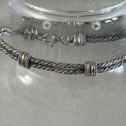 Beautiful Double Rope stealing silver chain