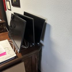 Desktop With Keyboard And Mouse 