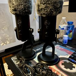 Blue Yeti Mics ( 100 for both )