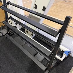3-Tier Dumbbell Rack — $100