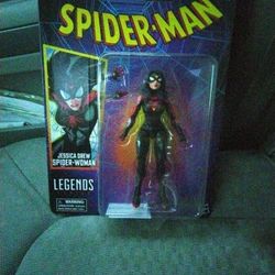 Marvel Legends Retro Spiderman Classics Jessica Drew Spider Woman 