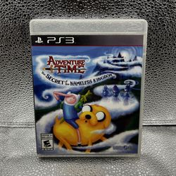 Adventure Time The Secret If The Nameless Kingdom Sony PlayStation 3 PS3, TESTED & WORKING!