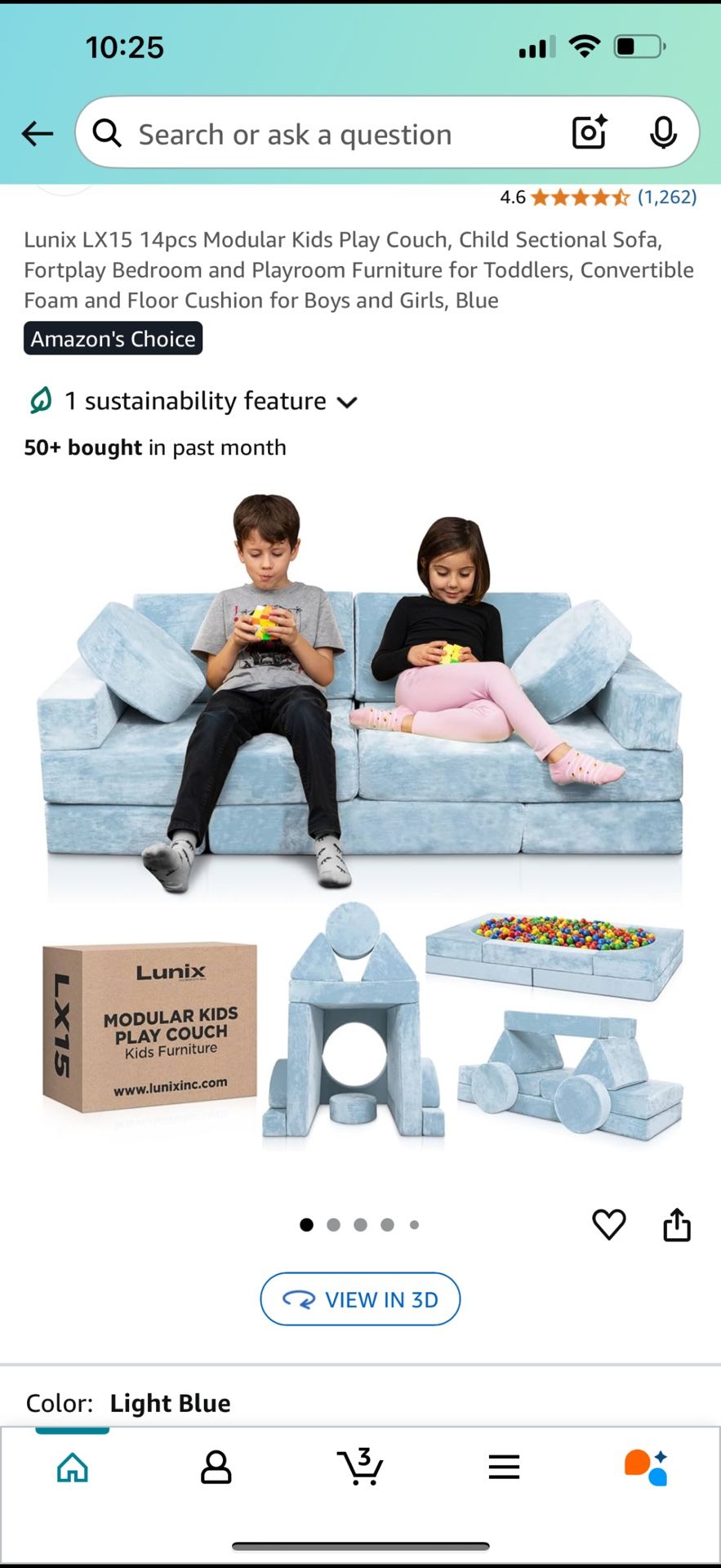 Play Couch For Kids