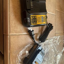 Dewalt Battery + Charger