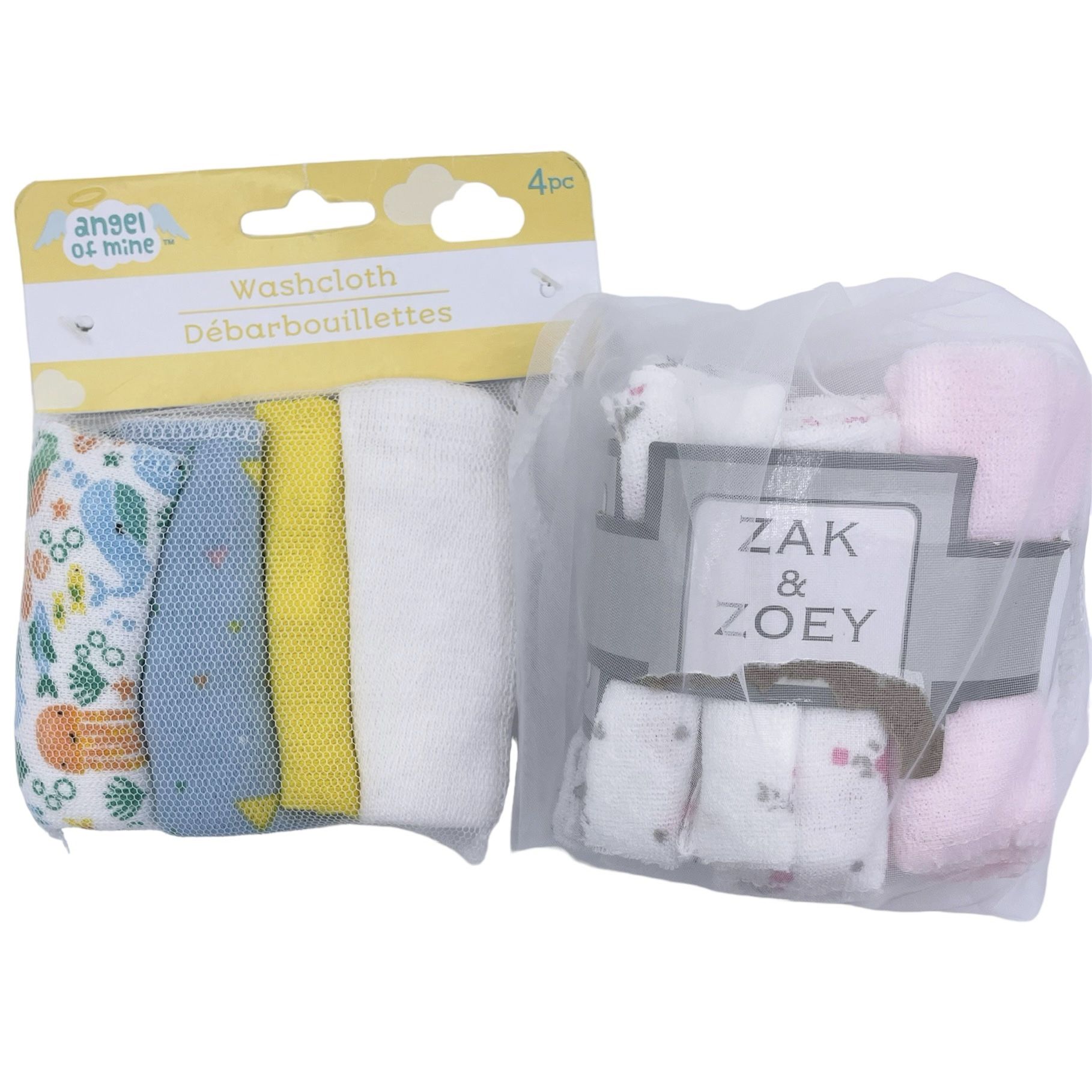 Set of 14pcs baby washcloths