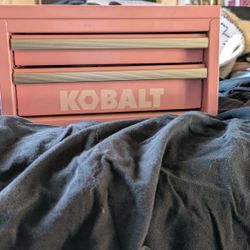 Pink Kobalt Tool Box