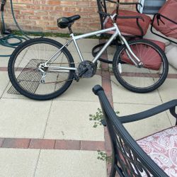 Selling 2 Bikes Blue And Gray