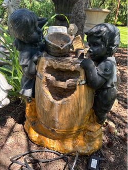 Vintage Indoor outdoor fountain