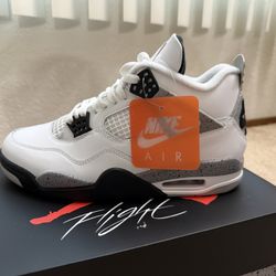 Jordan 4 Retro White Cement 