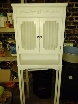 Over toilet cabinet