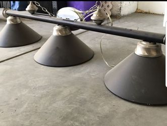 Pool table light