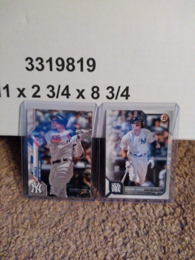2 Aaron Judge Baseball Cards For Sale
