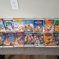 Vhs Vcr Movies Lot 