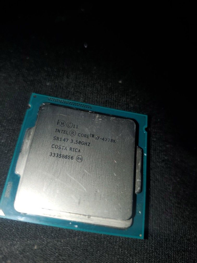 Intel core I7 - 4770K SR147 3.5 GHz