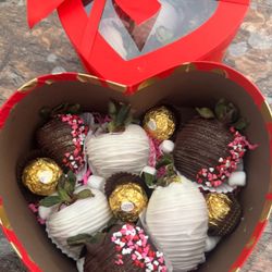 Mother Day strawberries/ Fresas de chocolate para día de las madres