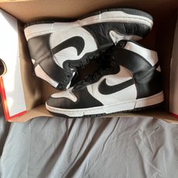 Nike dunk HI retro size 12