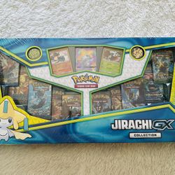 Pokemon TCG Jirachi GX Collection Box With Evolutions, Ultra Prism And More Brand New 