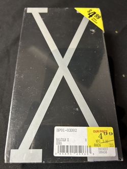 Malcom X - Denzel Washington VHS