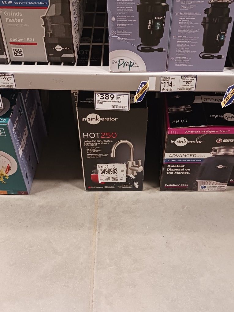 Hot 250 Instant Hot Water