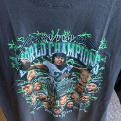 XLVIII World Champions 2014 Seattle Seahawks team T-shirt