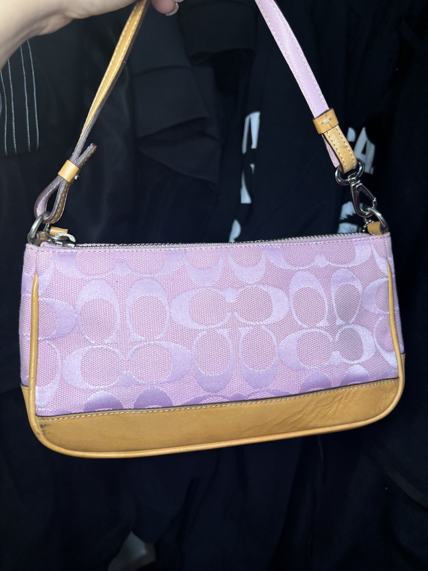 Coach Demi Shoulder Bag In Pink