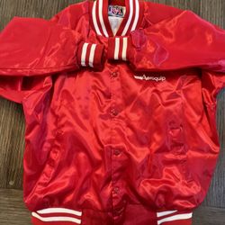 Aeroquip red vintage Jacket