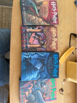 Harry Potter hardback books
