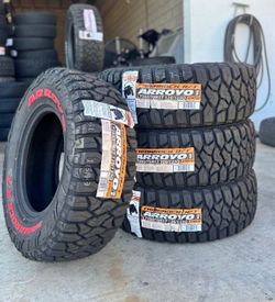 285/70/17 Arroyo RT 4 NEW TIRES INSTALLED AND BALANCED