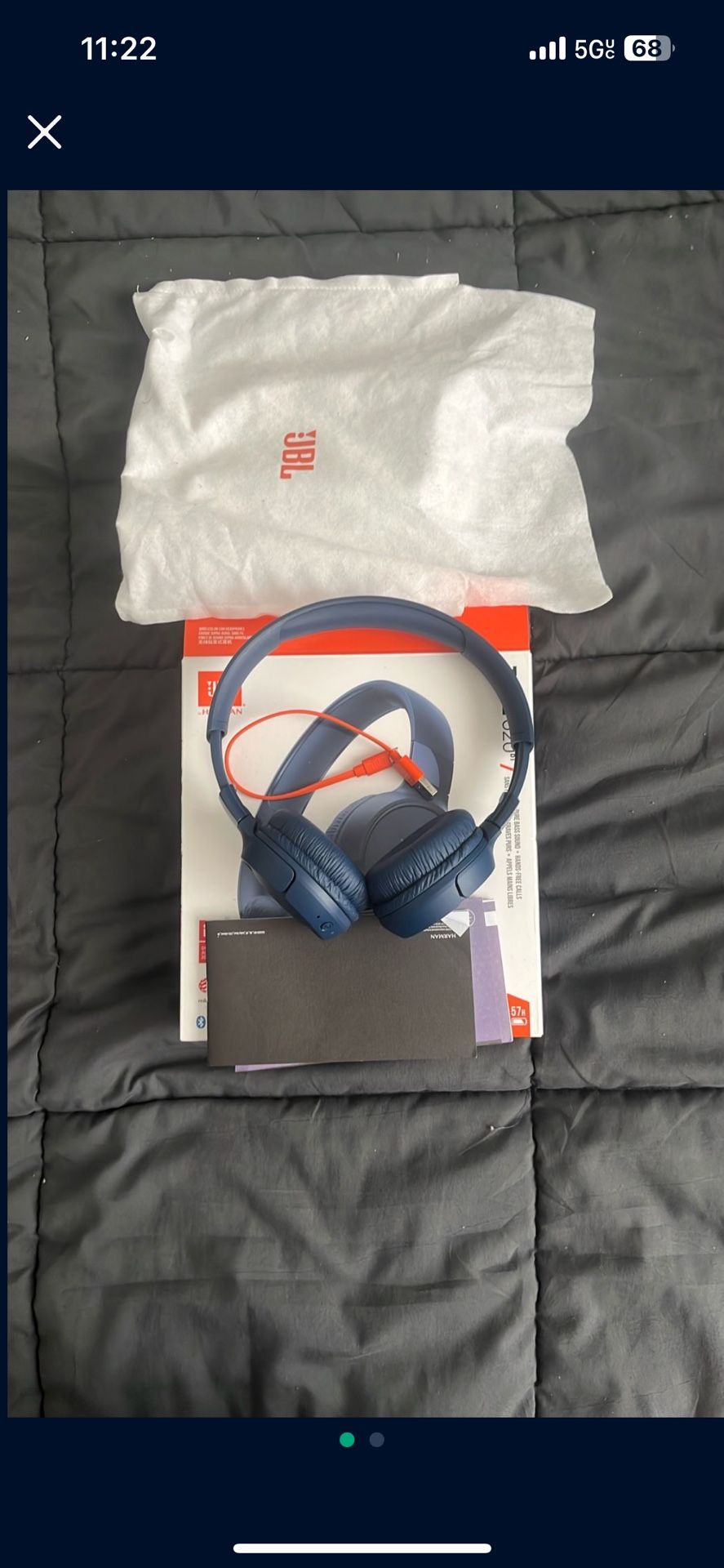 JBL Tune 520bt Headphones