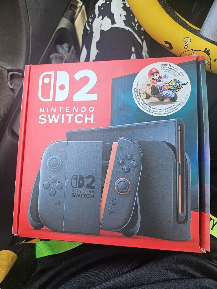 Nintendo Switch 2 Mario Kart World Bundle (Read Description)