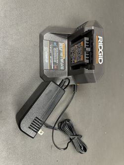 New Ridgid Lithium Ion Battery Charger Cordless Power Tools
