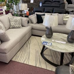 Living Room 🛋 SUPER SALE 🪧 Sofa and loveseat $50 Down Takes It Home Today