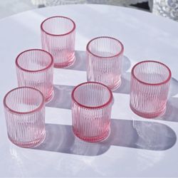Set of 12 Volens Glass Candle Holders 