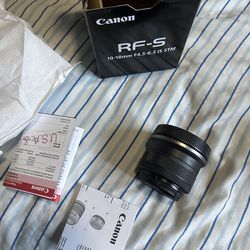 Canon Lens RF-S 10-18mm