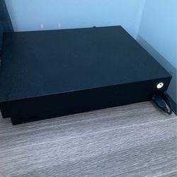 Xbox one x black With Two Controllers Price Negotiable