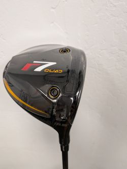 NEW TaylorMade R7 Quad Mini Driver 13.5° Stiff Flex (In Plastic!)