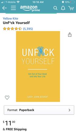 Unf*ck yourself book