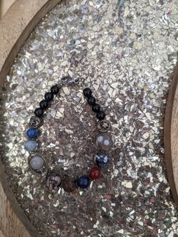 Solar System Crystal Bracelet, Chakra, Witch
