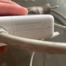 87W macbook pro charger