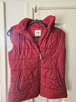 Mochimo Red Vest Hoodie 