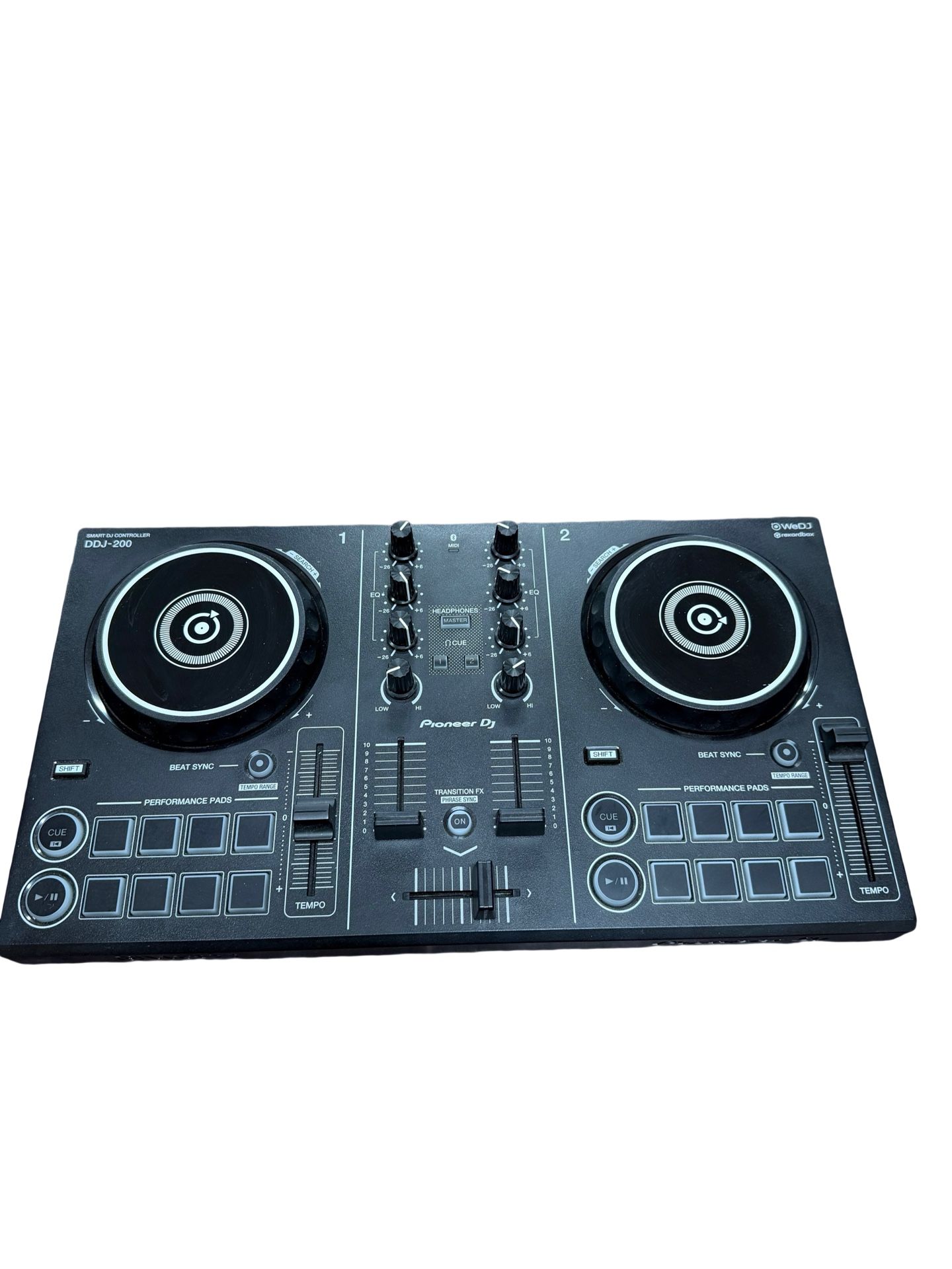 Pioneer DDJ-200 USB Bluetooth Portable PC/Mac Dual-Deck DJ Controller