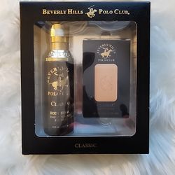 Beverly Hills Polo Club Body Spray and Soap  8 oz. 