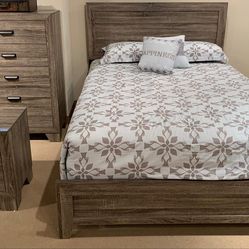 Complete Furniture Set : Queen/King Bedroom Set, Fast Delivery