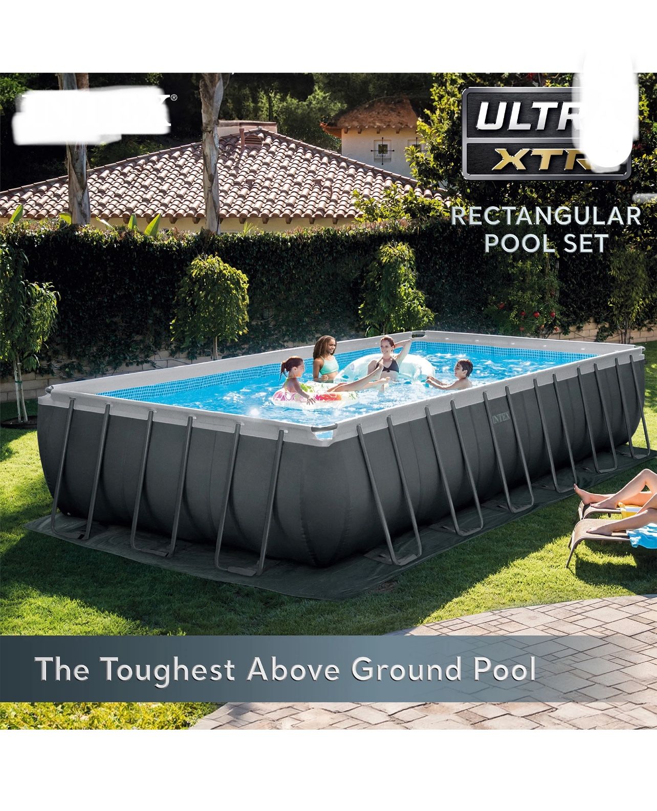 Ultra XTR 24' x 12' x 52" Above Ground Swimming Pool Set w/ Pump, New in Box