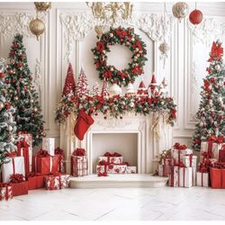 Holiday Photo Backdrop 7 Foot By 5 Foot 